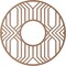 Ekena Millwork Empire Wood Fretwork Pierced Ceiling Medallion, Wood (Paint Grade), 36"OD x 13 1/8"ID x 3/8"T CMWP36X36X0375EPMF - alternate 4